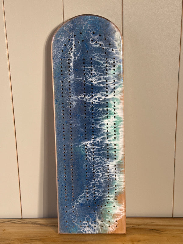 Ocean Cribbage Board 105