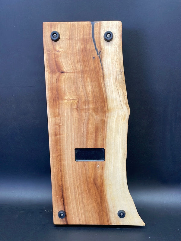 Cottonwood Fractal Burned Cribbage Board C10