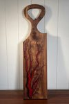 Walnut Red Fractal Burned Charcuterie Board 21 - Inspire Woodworks - Charcuterie Boards and Other Functional Art
