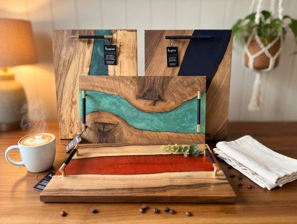 Deep Pour Resin Serving Trays 🔥✨