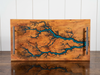 Fractal Burned Serving Tray #65