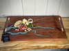 Fractal Burned Serving Tray #69