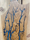 Blue Oak Fractal Burned Charcuterie Board