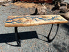 Cottonwood Fractal Burned Console Table