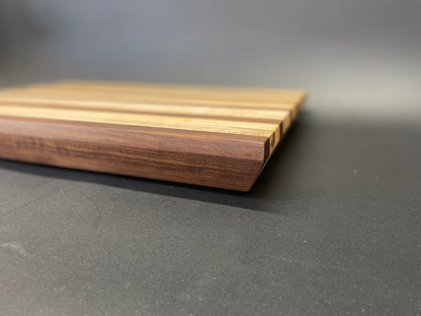 Walnut and Maple Edge Grain Chopping Block