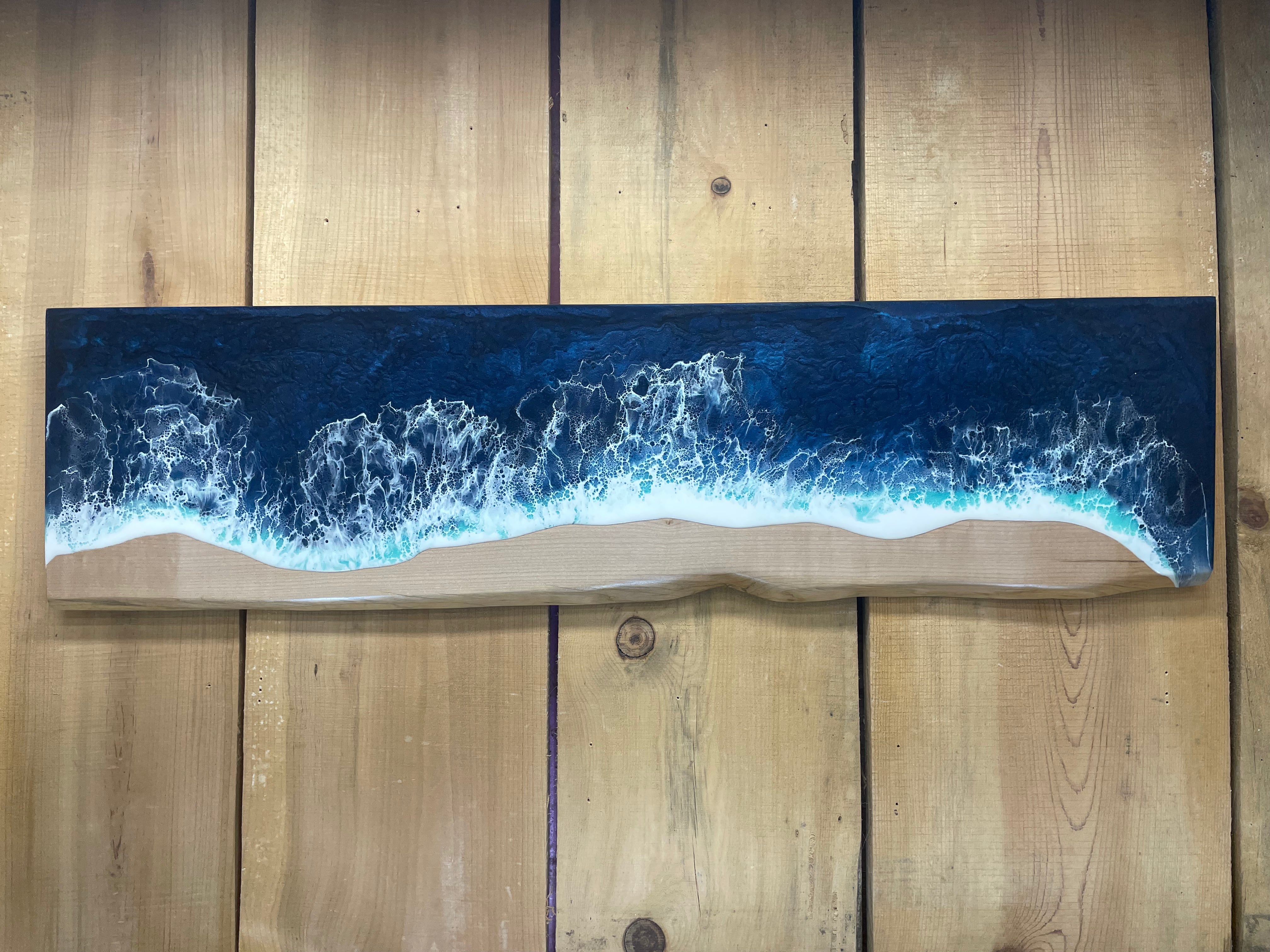 Resin Ocean over Maple