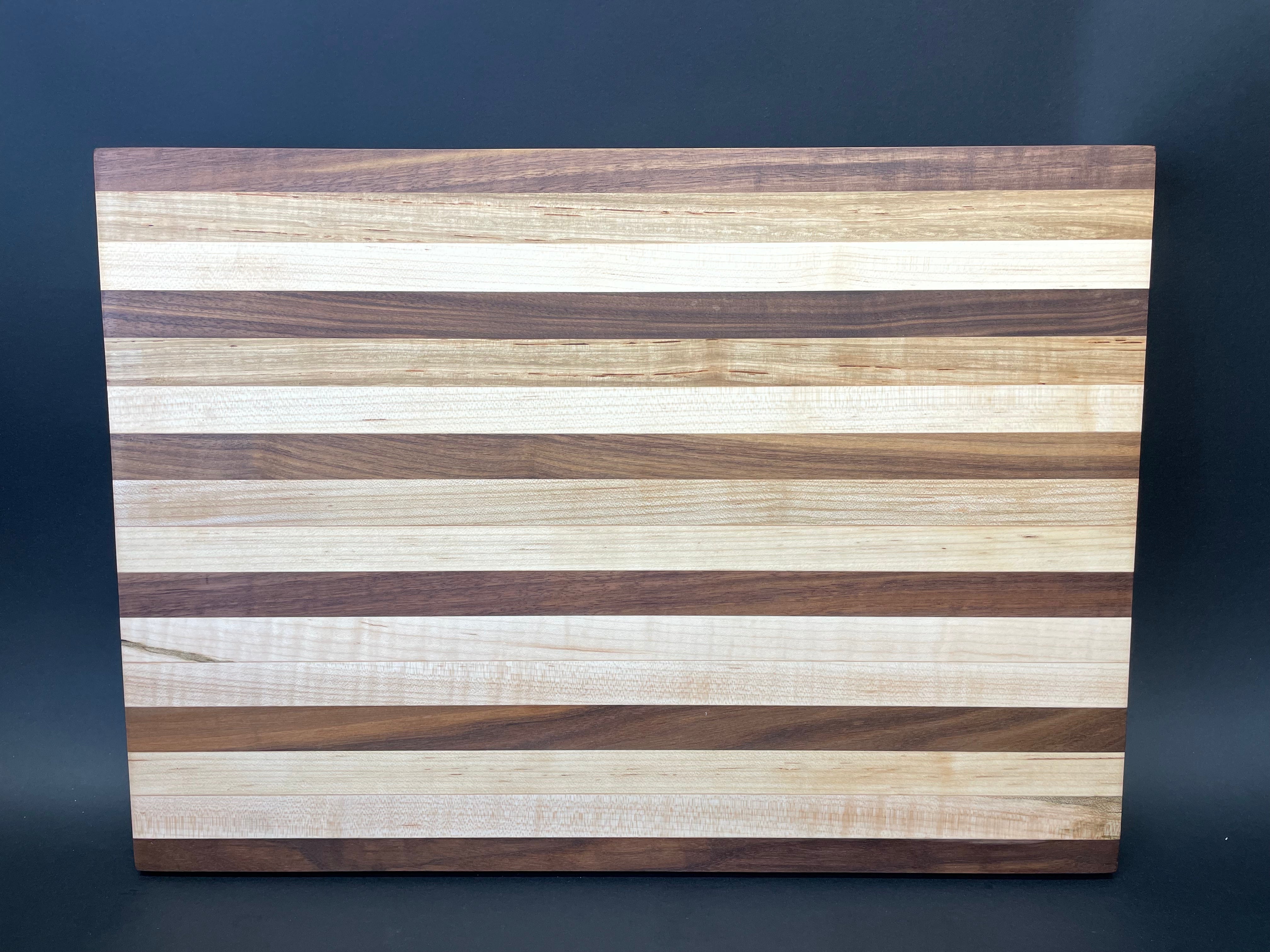 Walnut and Maple Edge Grain Chopping Block
